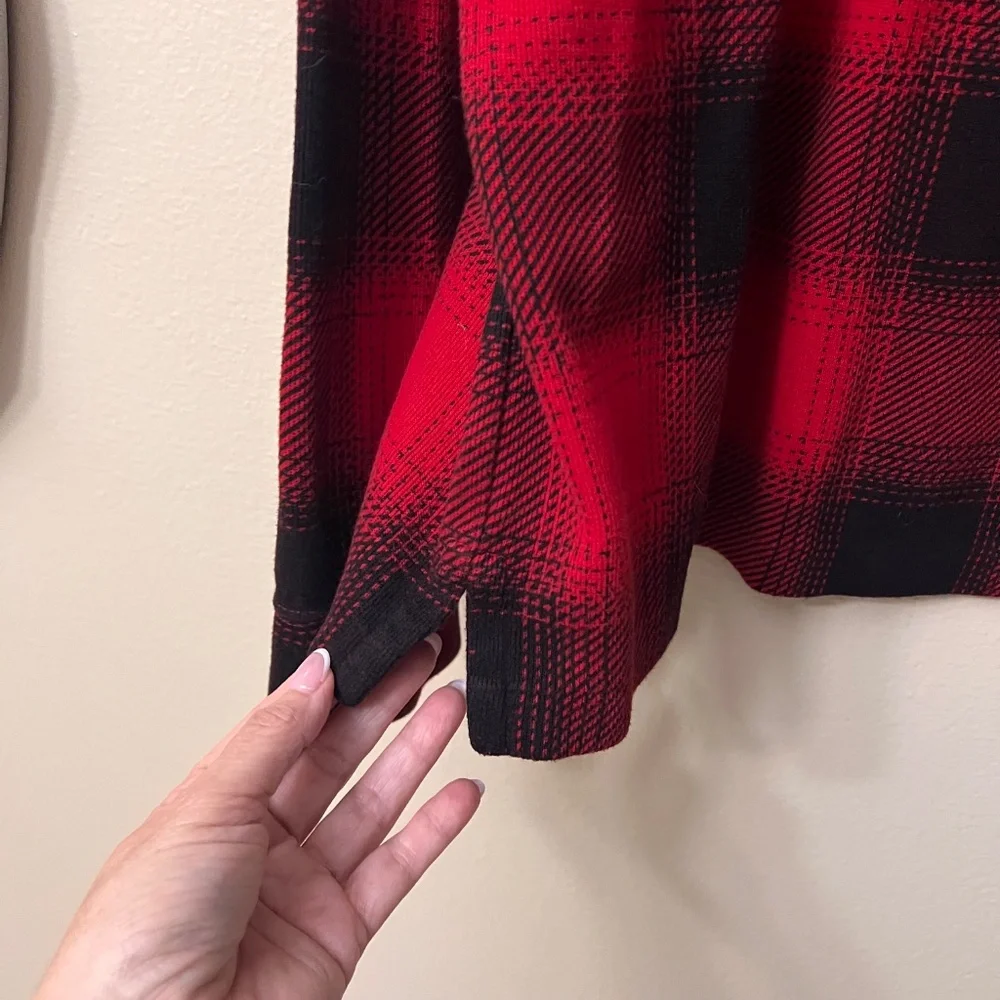 Polo Ralph Lauren Buffalo Check Estate Rib Pullover for Men's Long Sleeve Size L